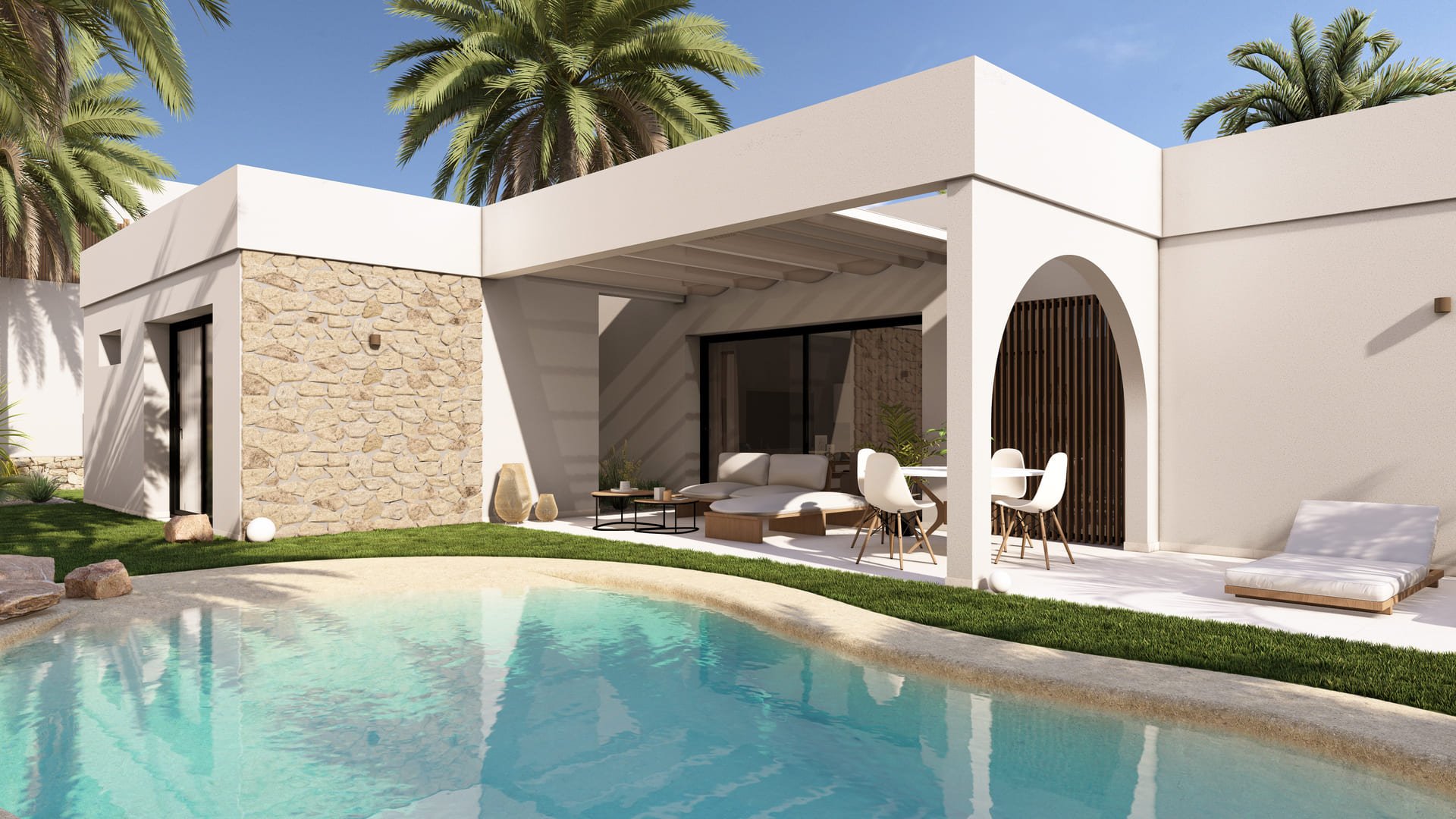 Villa Murcia, Spānijā 2 istabas, 115 m2 Nr. 161546