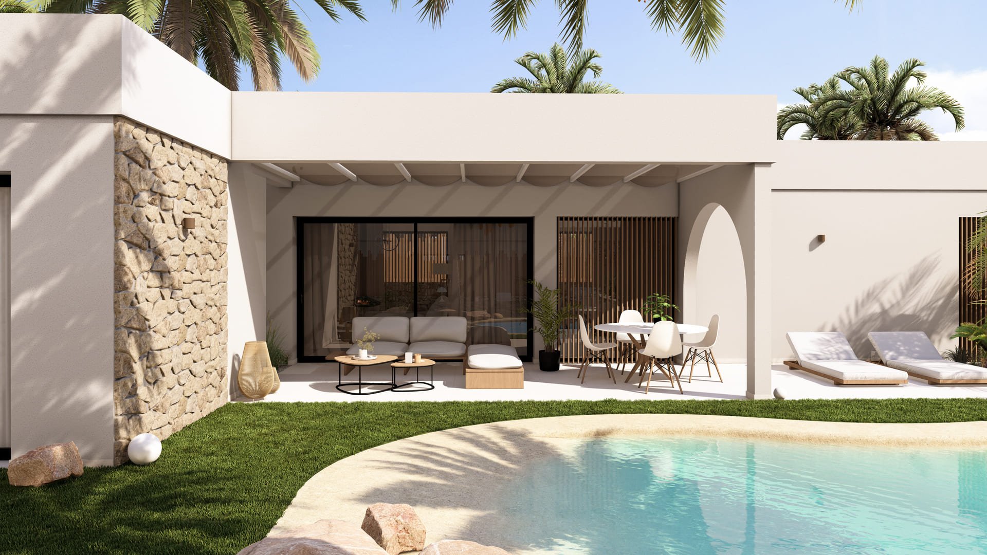 Villa Murcia, Spānijā 2 istabas, 115 m2 Nr. 161546
