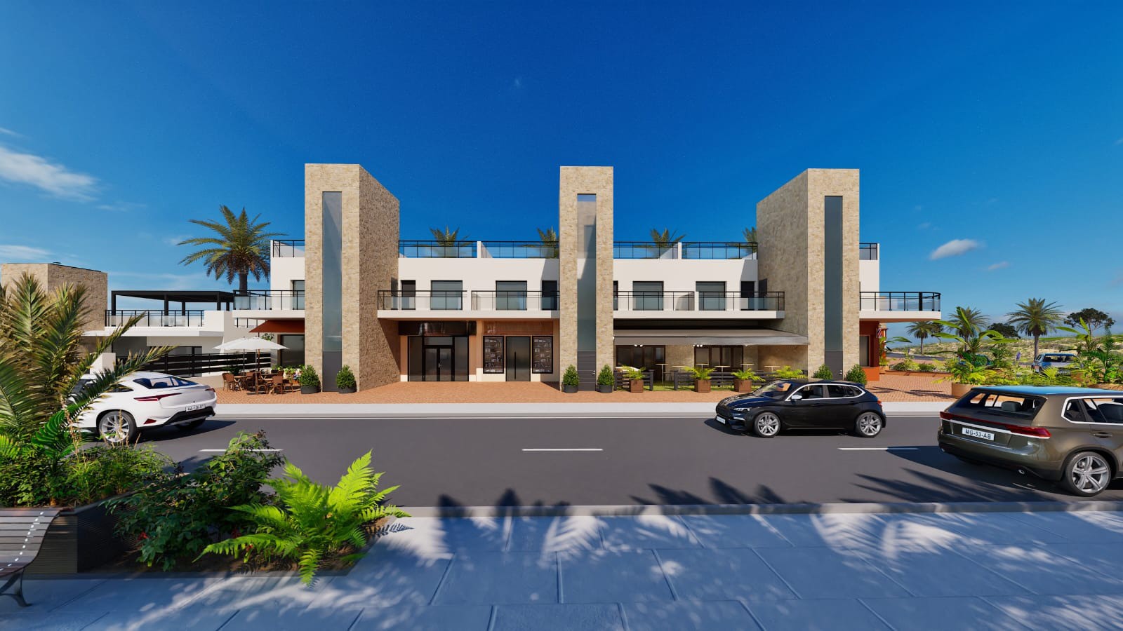 Apartamento en Fuente Alamo, Murcia, España 2 dormitorios, 68 m2 No. 195422