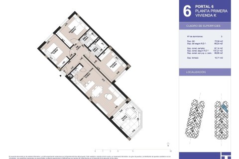 Apartamento en venta en Torrox, Málaga, España 3 dormitorios, 107 m2 No. 169425 - foto 10