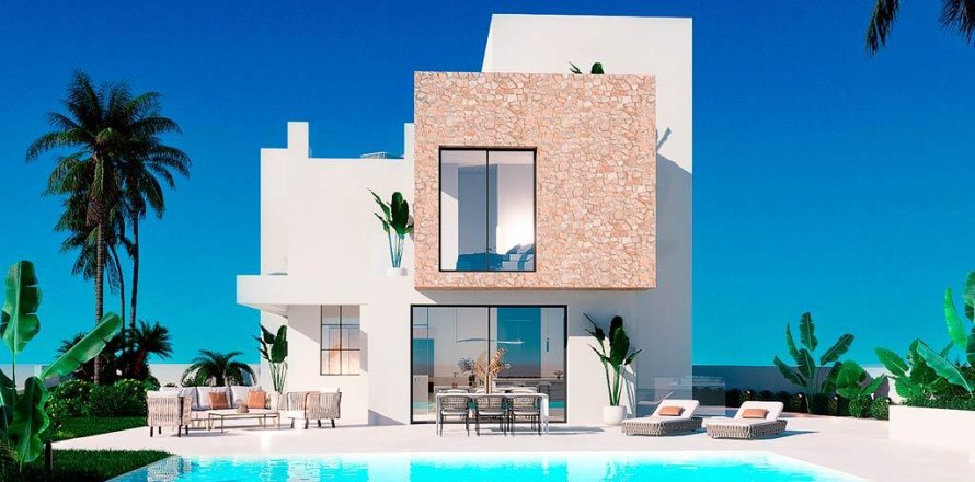 Huvila Finestrat, Alicante, Espanja 3 makuuhuonetta, 155 m2 No. 132980