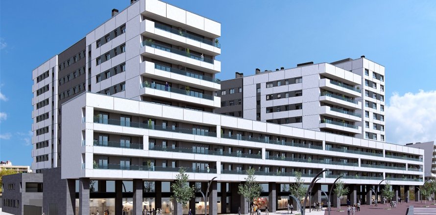 Квартира в Бадалона, Барселона, Испания 4 спальни, №141284