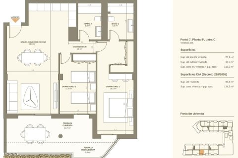 Продажа пентхауса в Сан-Педро-де-Алькантара, Малага, Испания 2 спальни, 124м2 №182005 - фото 10