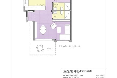 Willa w Playa Honda, Murcia, Hiszpania 2 sypialnie, 92 mkw. nr 165008 – zdjęcie 18