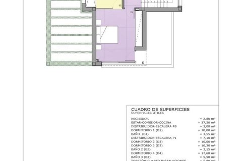 Willa w Playa Honda, Murcia, Hiszpania 4 sypialnie, 153 mkw. nr 165010 – zdjęcie 24