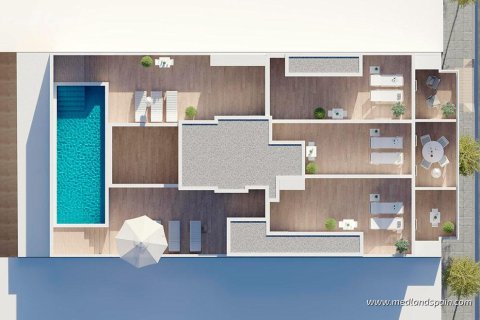 Wohnung zum Verkauf in Torrevieja, Alicante, Spanien 3 Schlafzimmer, 109 m2 Nr. 178061 - Foto 6