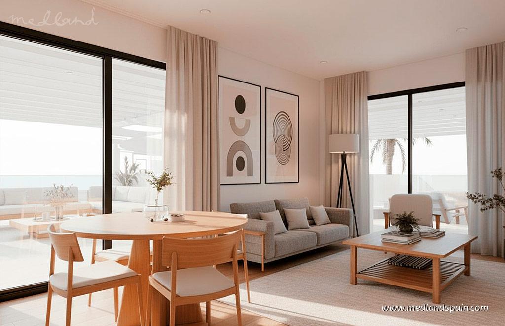 Apartamento en Los Alcázares, Murcia, España 2 dormitorios, 73 m2 No. 164544