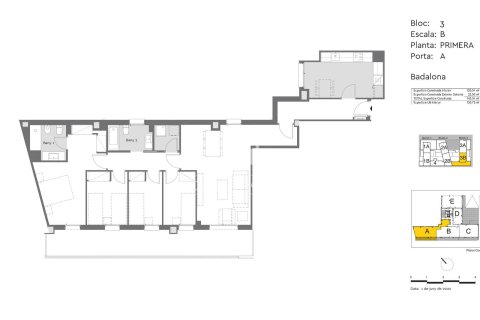 Dzīvoklis pārdošanā Barcelona, Spānijā 4 istabas, 120 m2 Nr. 150717 - attēls 11