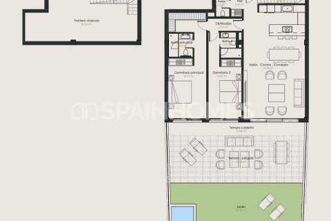 Kattohuoneisto myytävänä Benahavis, Malaga, Espanja, 3 makuuhuonetta, 97 m2 No. 150133 - kuva 20