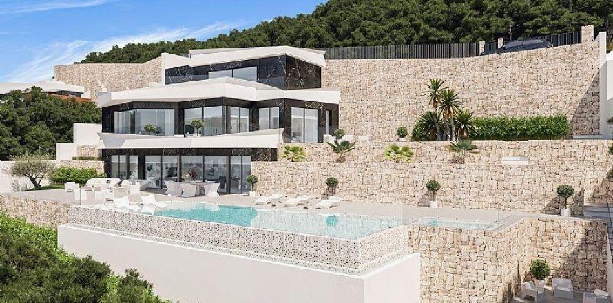 Villa à Benissa, Alicante, Espagne 4 chambres, 560 m2 No. 165373