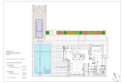 Продажа дома в Лос Монтесинос, Аликанте, Испания 3 спальни, 138м2 №153828 - фото 28