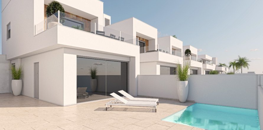 Townhouse in San Pedro del Pinatar, Murcia, Spain 3 bedrooms, 133 sq.m. No. 195279