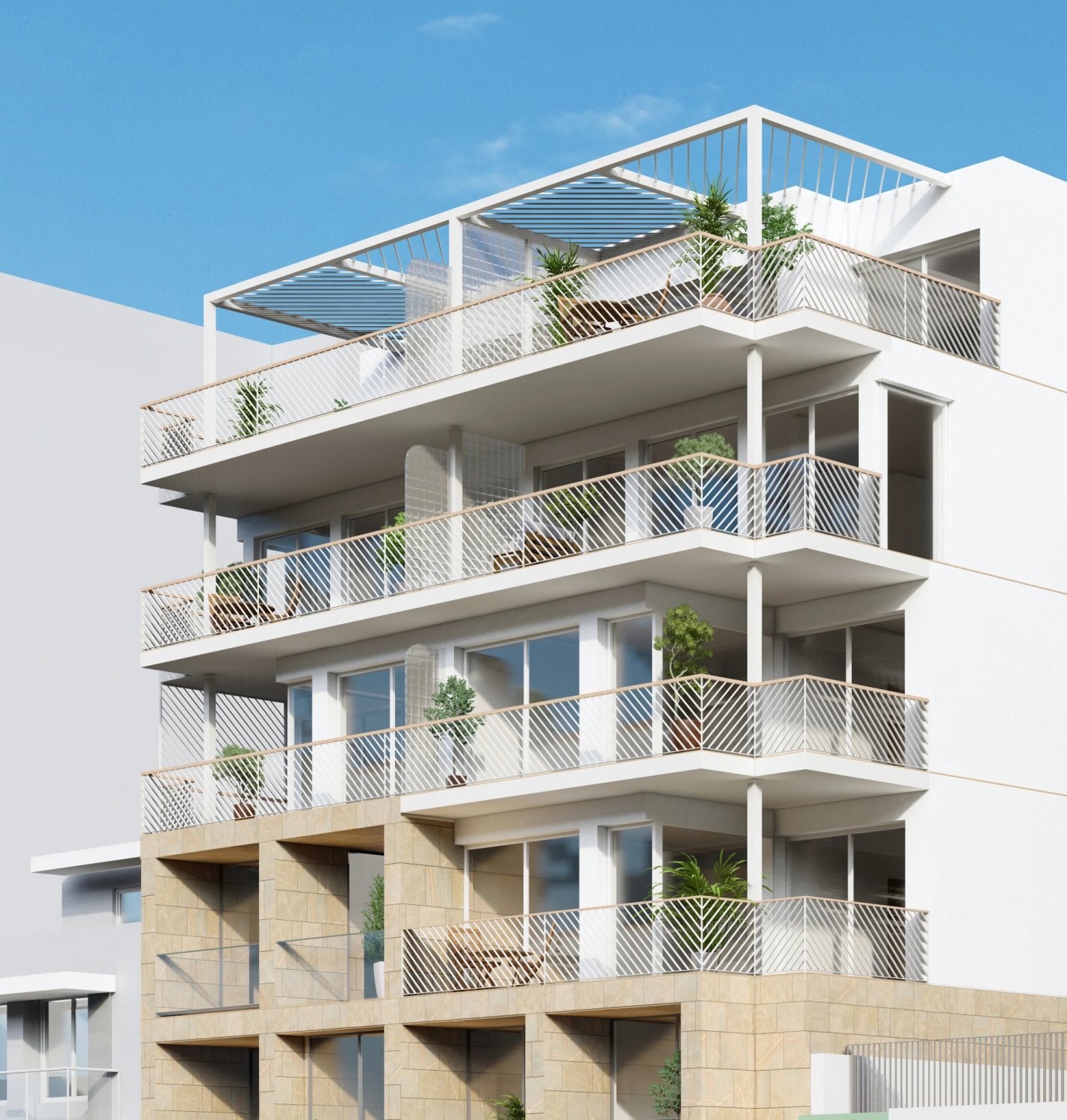 Appartamento a Vila Joiosa, Alicante, Spagna 3 camere da letto, 110 mq. N° 119875