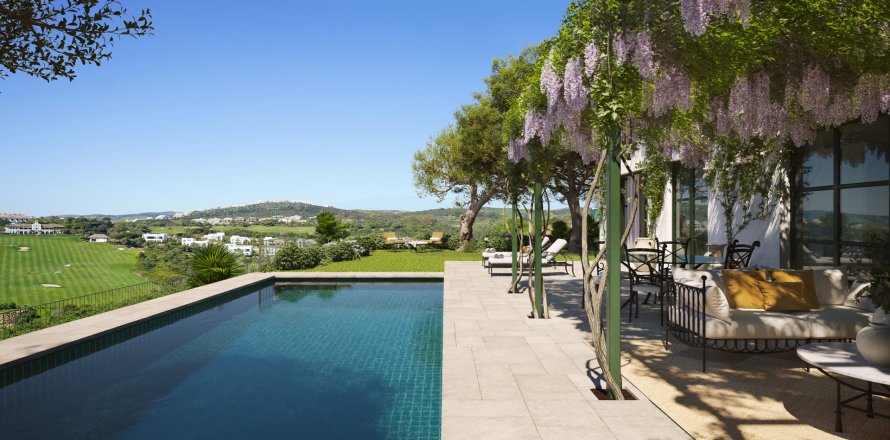 Villa Casares, Malaga, Spanien 3 sovrum, 371 kvm. Nr. 136057
