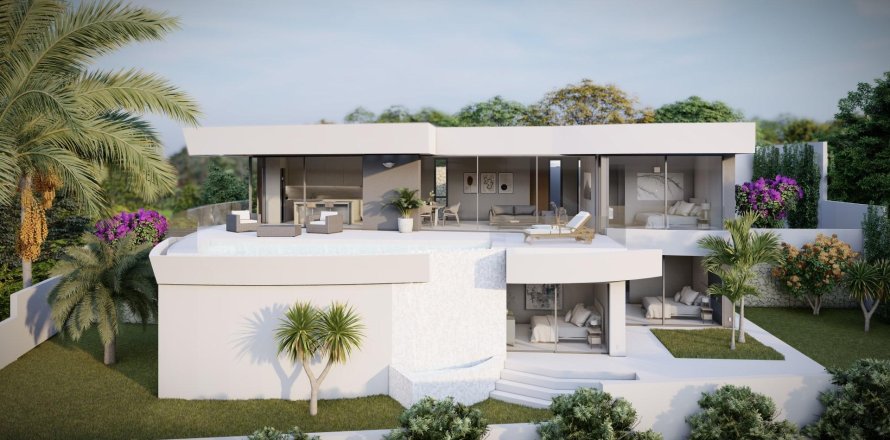 Villa in Calpe, Alicante, Spain 4 bedrooms, 273 sq.m. No. 165188