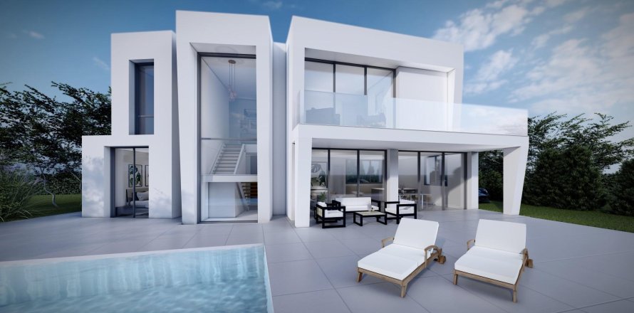 Villa in Calpe, Alicante, Spain 4 bedrooms, 211.98 sq.m. No. 165193
