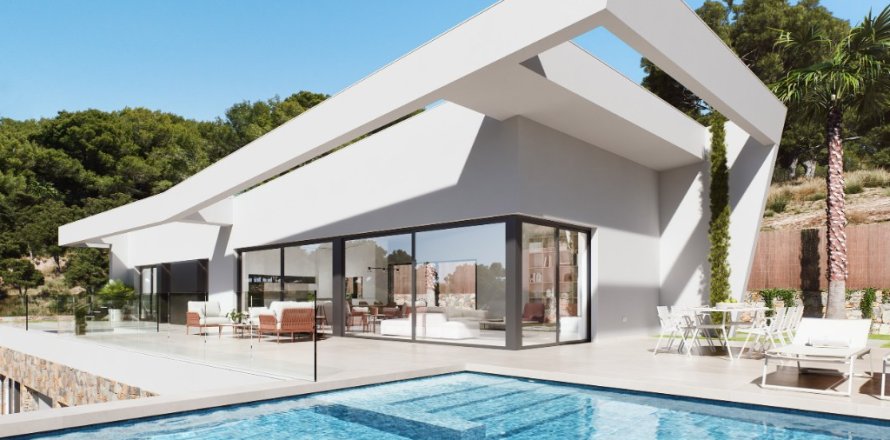 Huvila Campoamor, Alicante, Espanja 4 makuuhuonetta, 225 m2 No. 144951