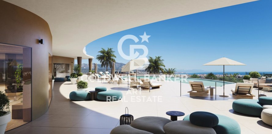 Apartment à Mijas, Malaga, Espagne 2 chambres, 94 m2 No. 158008