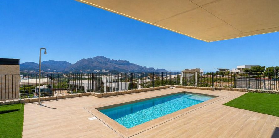 Villa i La Nucia, Alicante, Spanien 3 sovrum, 174 kvm. Nr. 144490