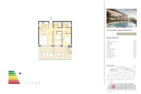 Apartamento en venta en Mutxamel, Alicante, España 2 dormitorios, 71 m2 No. 189214 - foto 16