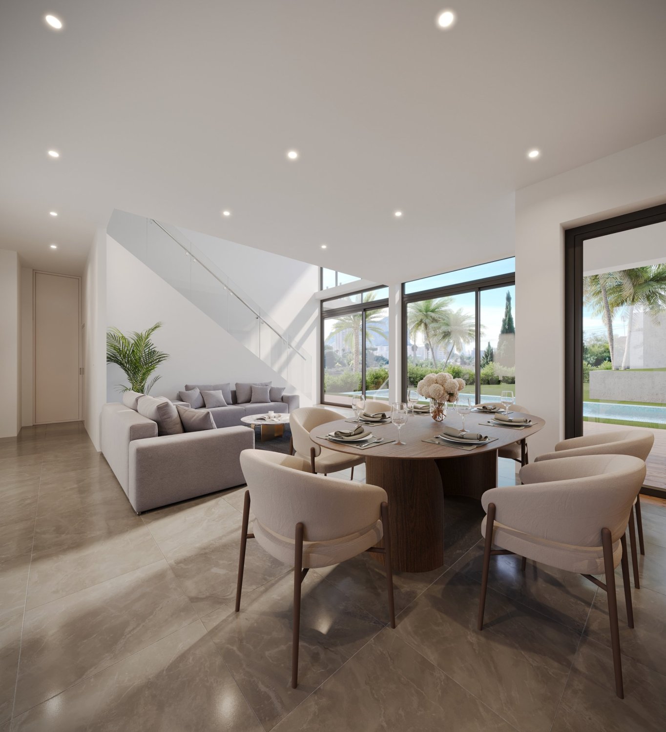 Villa a Calpe, Alicante, Spagna 3 camere da letto, 273 mq. N° 143214