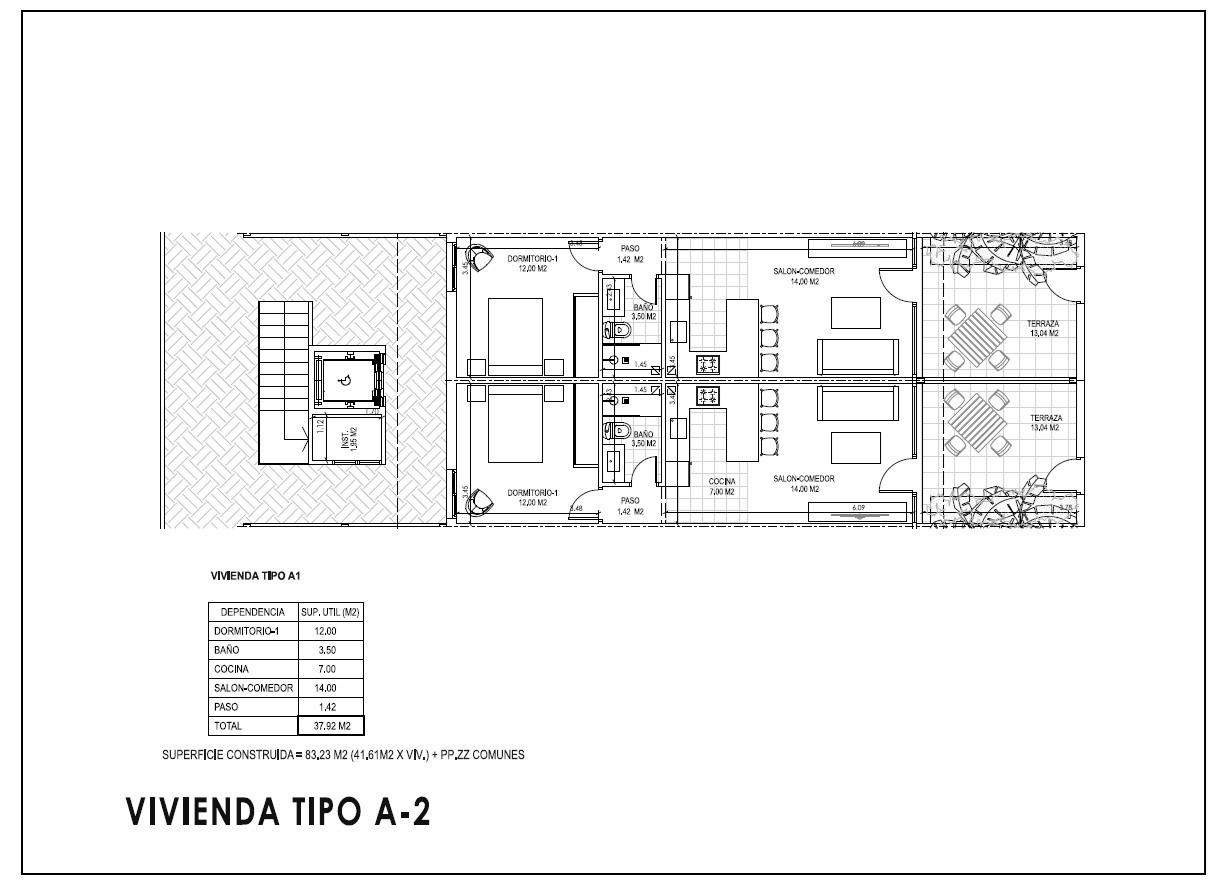 Dzīvoklis Vera, Almeria, Spānijā 1 istaba, 40 m2 Nr. 192387