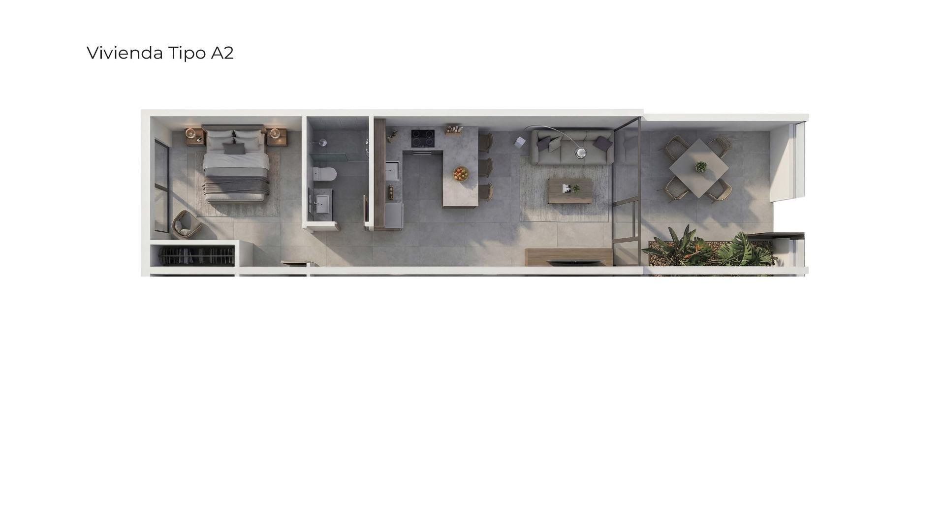 Dzīvoklis Vera, Almeria, Spānijā 1 istaba, 40 m2 Nr. 192387