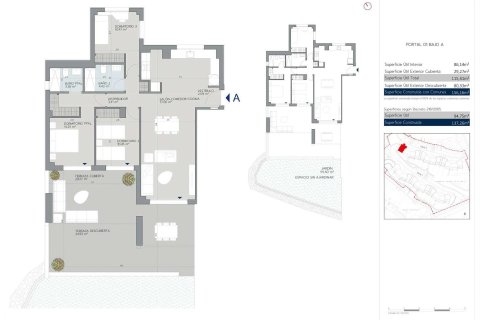 Wohnung zum Verkauf in Estepona, Malaga, Spanien 3 Schlafzimmer, 137 m2 Nr. 187499 - Foto 9