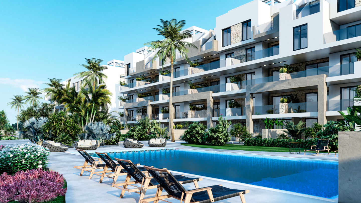 Dzīvoklis Guardamar del Segura, Alicante, Spānijā 2 istabas, 77 m2 Nr. 80354