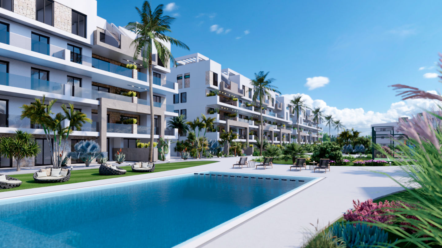 Dzīvoklis Guardamar del Segura, Alicante, Spānijā 2 istabas, 77 m2 Nr. 80354