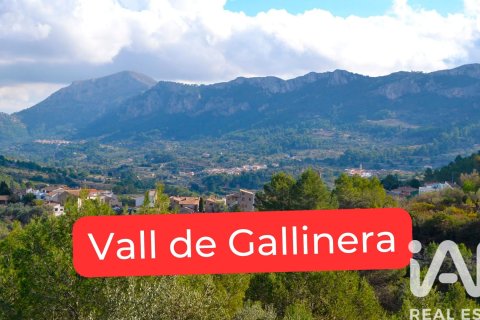 Māja Vall De Gallinera, Alicante, Spānijā 4 istabas, 253 m2 Nr. 185240