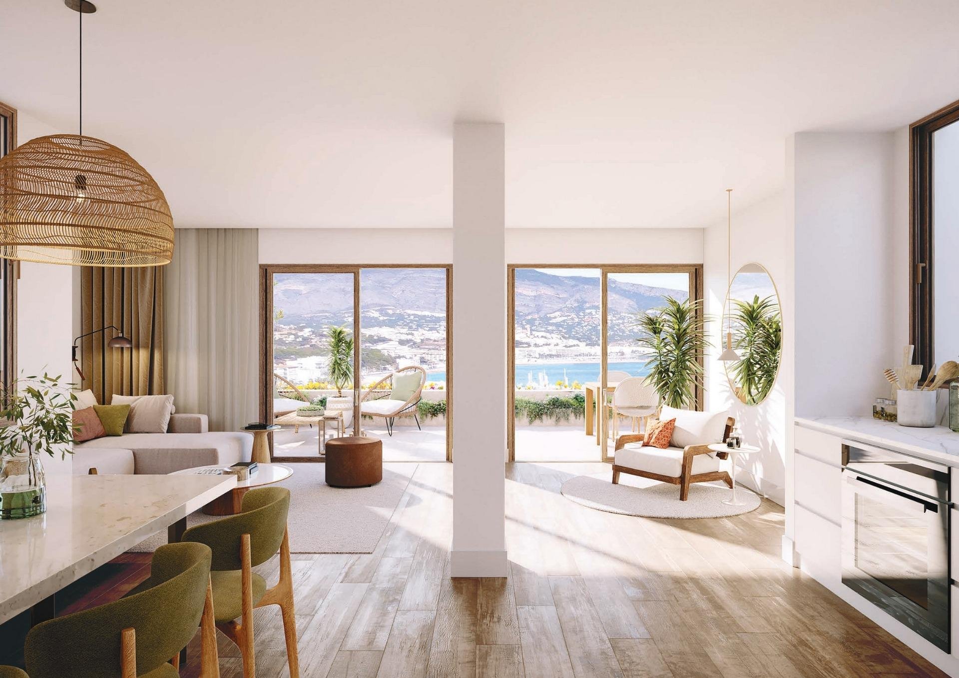Apartament w Albir, Alicante, Hiszpania 3 sypialnie, 107 mkw. nr 193096