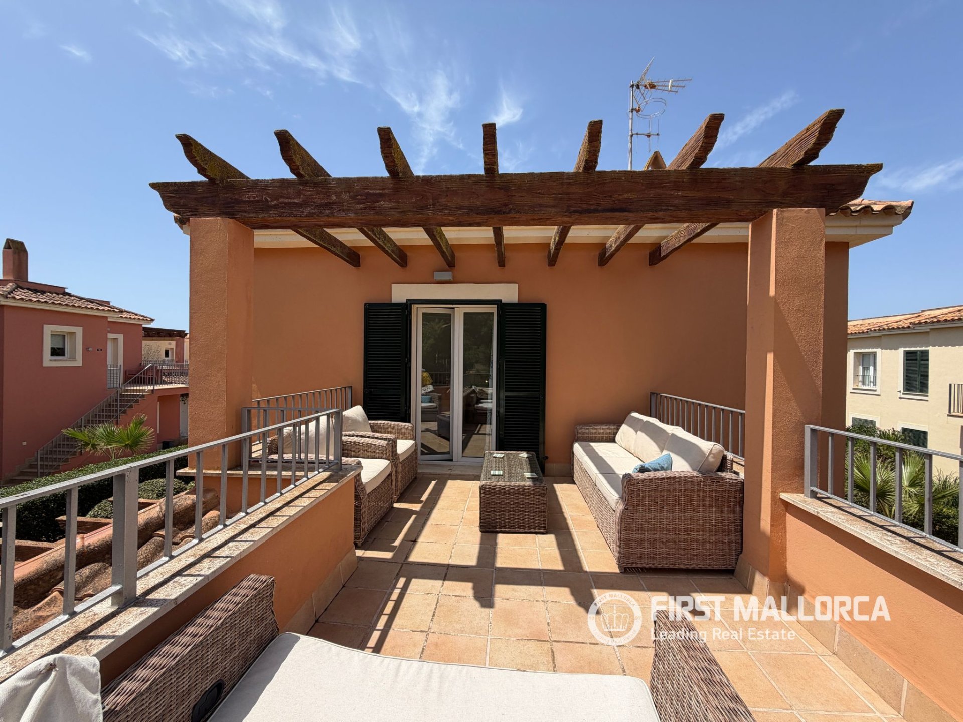 Penthouse à Sa Rapita, Mallorca, Espagne 2 chambres, 116 m2 No. 193099