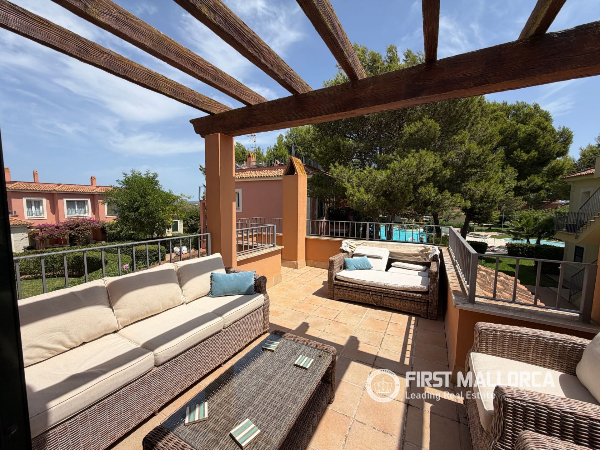 Penthouse à Sa Rapita, Mallorca, Espagne 2 chambres, 116 m2 No. 193099