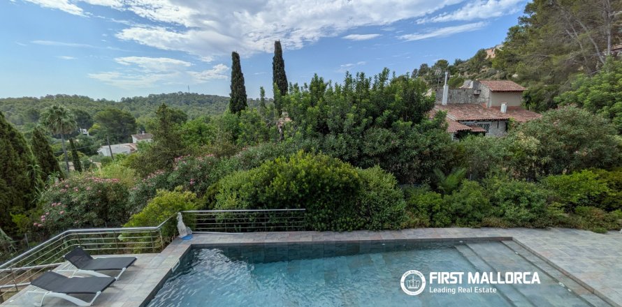 Finka w Esporles, Mallorca, Hiszpania 4 sypialnie, 378 mkw. nr 193100