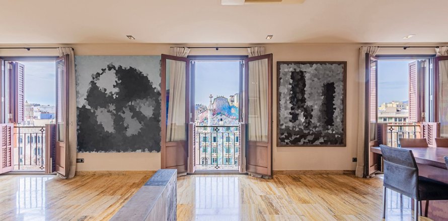 Lägenhet i Barcelona, Spanien 3 sovrum, 221 kvm. Nr. 160772