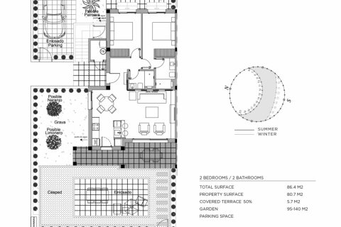 Bungalow till salu i Rojales, Alicante, Spanien 2 sovrum, 80 kvm. Nr. 141506 - foto 18