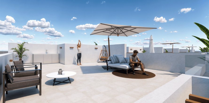 Villa i Torre-Pacheco, Murcia, Spanien 3 sovrum, 90 kvm. Nr. 182132