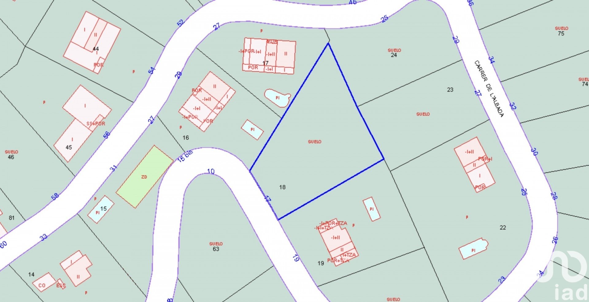 Land plot in Olivella, Barcelona, Spain 1101 sq.m. No. 186094