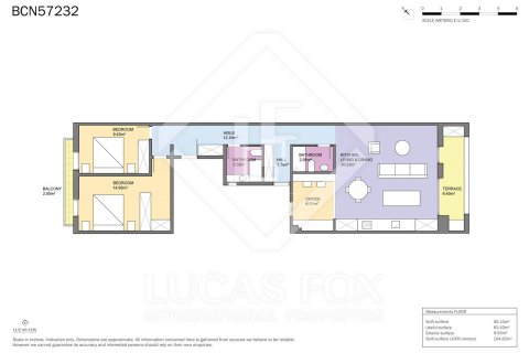 Huoneisto myytävänä Barcelona, Espanja, 3 makuuhuonetta, 104 m2 No. 150475 - kuva 19