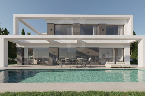 Вилла в Хавеа, Аликанте, Испания 4 спальни, 415м2 №158643