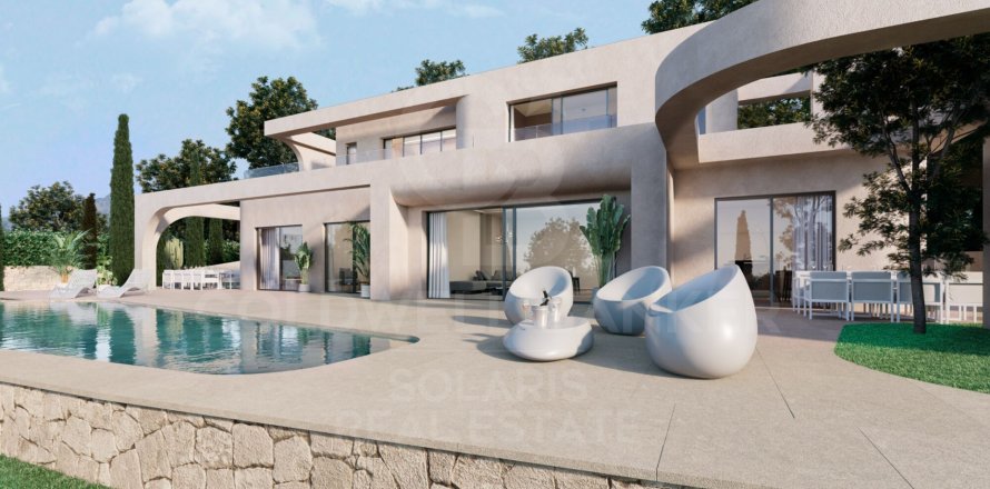 Villa i Javea, Alicante, Spanien 4 sovrum, 415 kvm. Nr. 158641