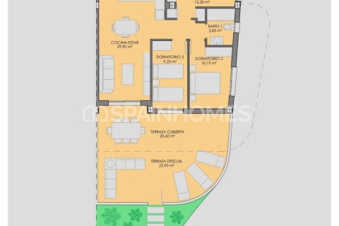 Apartamento en venta en Los Alcázares, Murcia, España 3 dormitorios, 86 m2 No. 164347 - foto 26