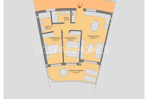 Apartamento en venta en Los Alcázares, Murcia, España 3 dormitorios, 86 m2 No. 164347 - foto 27