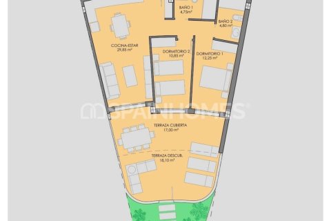 Apartamento en venta en Los Alcázares, Murcia, España 2 dormitorios, 76 m2 No. 164345 - foto 23