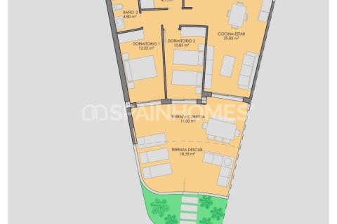 Apartamento en venta en Los Alcázares, Murcia, España 2 dormitorios, 74 m2 No. 164344 - foto 24