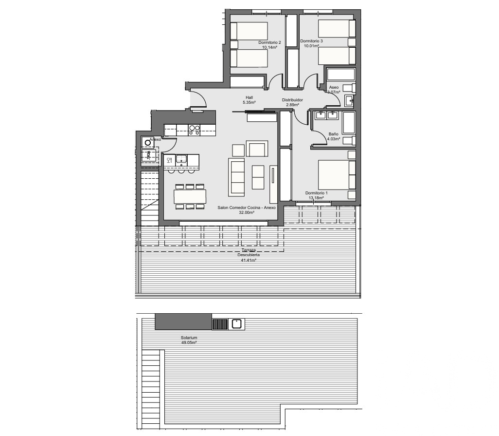 Penthouse à Torremolinos, Malaga, Espagne 3 chambres, 140.3 m2 No. 172689
