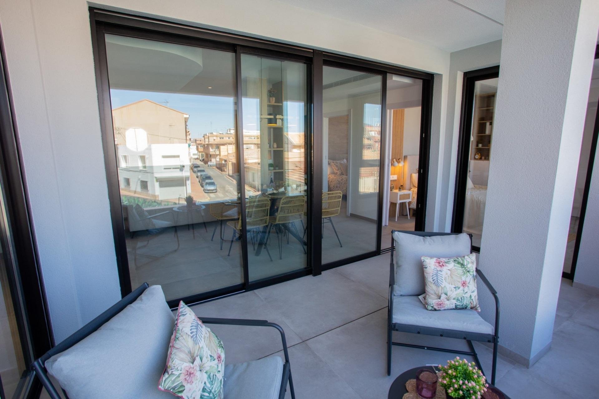 Apartamento en San Pedro del Pinatar, Murcia, España 3 dormitorios, 89 m2 No. 111383