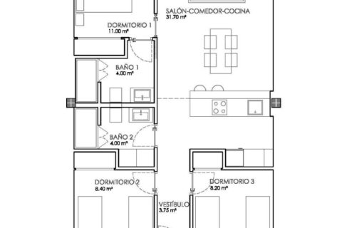 Bungalow for sale in Bigastro, Alicante, Spain 3 bedrooms, 90 sq.m. No. 151685 - photo 7