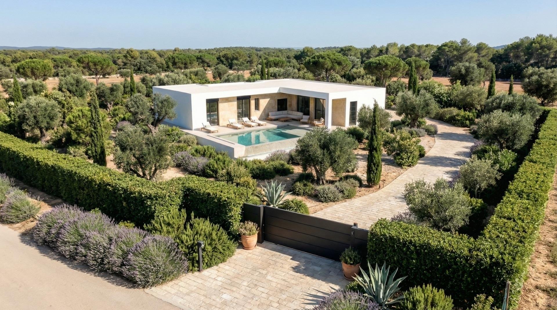 Villa i Pinoso, Alicante, Spanien 3 sovrum, 140 kvm. Nr. 193338